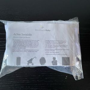 New Blankets Multi use baby swaddle  size 47x47